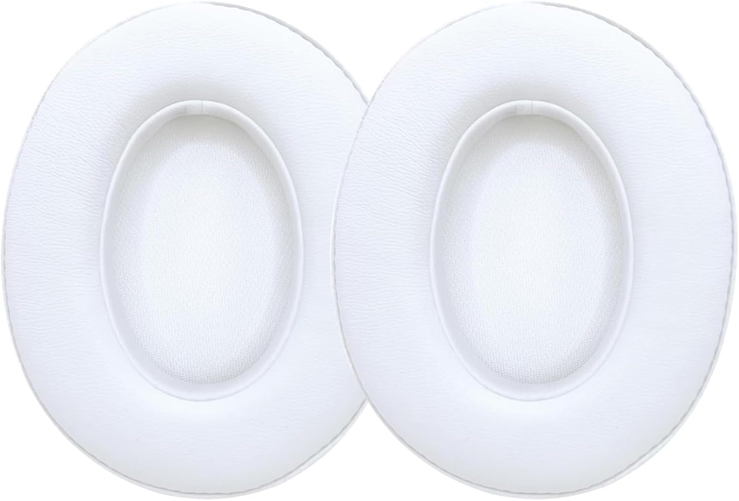 Replacement Ear Pads Cushions for Beats Studio(B0501、B0500),Beats Studio 2 & Studio 3 Wired & Wireless Headphones, Earpads with Soft Protein Leather, Noise Isolation Memory Foam - White