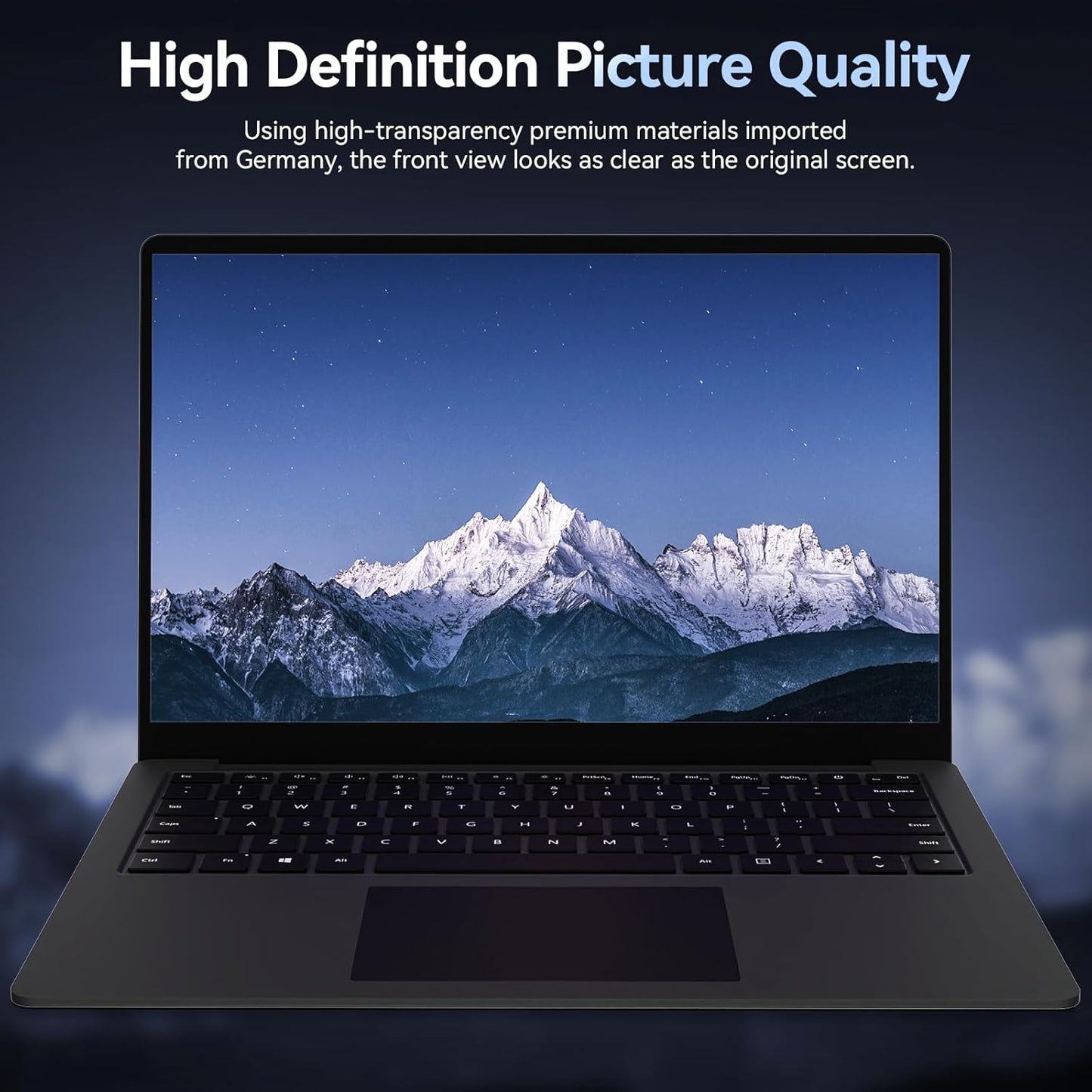 Laptop Privacy Screen 14 Inch Compatible with HP/Dell/Acer/Samsung/Asus/Lenovo/Toshiba,16:10 Aspect Removable Anti Glare Blue Light Filter Protector, 14 in Laptop Privacy Screen Shield