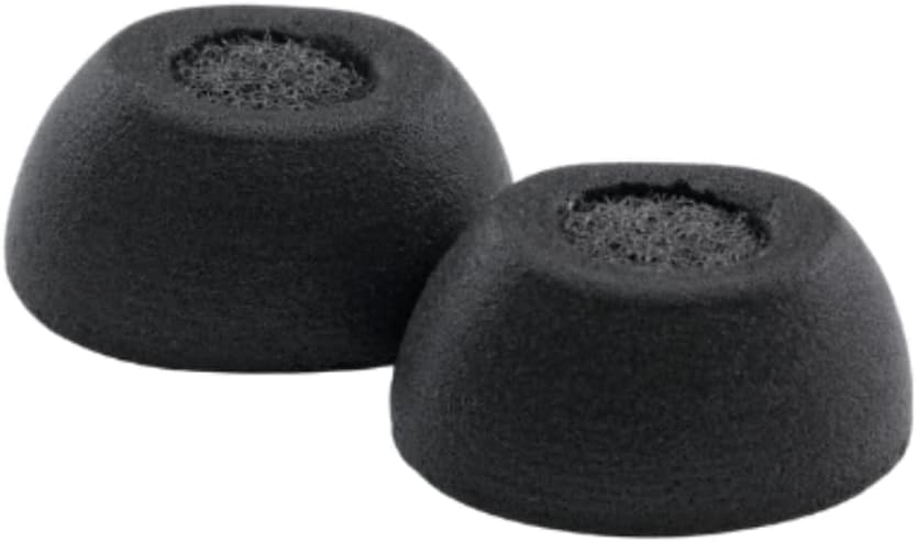 Comply Memory Foam Replacement Earbud Tips for Samsung Galaxy Buds Pro | Ultimate Comfort, Secure Fit, Superior Noise Isolation | Black, Medium (3 Pairs)