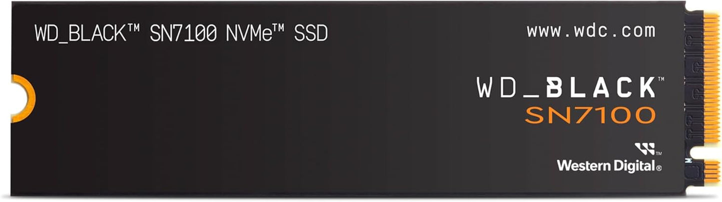 WD_BLACK 4TB SN7100 NVMe Internal Gaming SSD Solid State Drive - Gen4 PCIe, M.2 2280, Up to 7,000 MB/s - WDS400T4X0E [New Version]