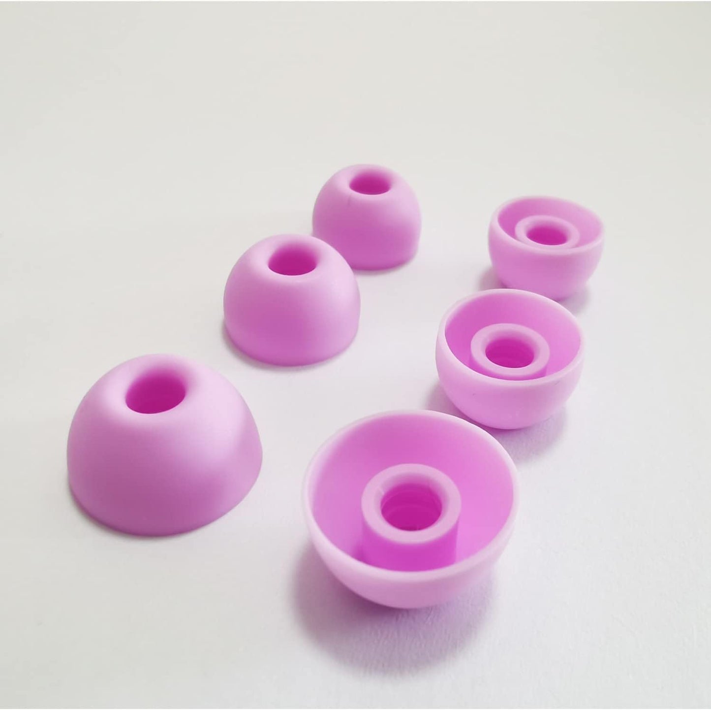 Silicone Eerbuds Tips for Beats Fit Pro Replacement Ear Tips for Beats Fit Pro/Beats Studio Buds Earbuds 6 Pairs LMS Purple