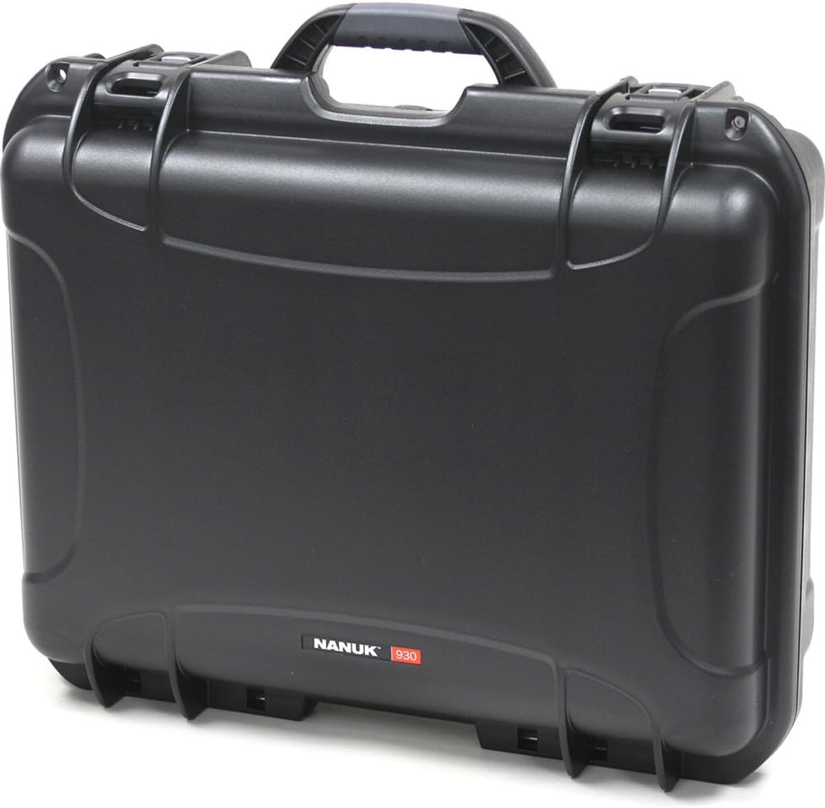NANUK Large Series 930 Lightweight NK-7 Resin Waterproof Case with Cubed Foam, Black