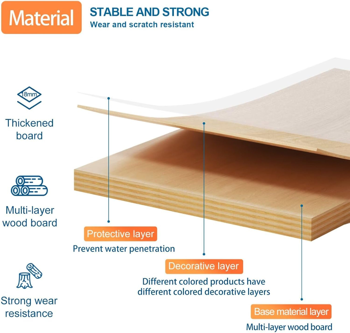Reception Desk with Counter Modern Checkout Counter with Lockable Drawer Keyboard Tray Receptionist Desk for Office Salon Reception Table H Right 71inch/180cm