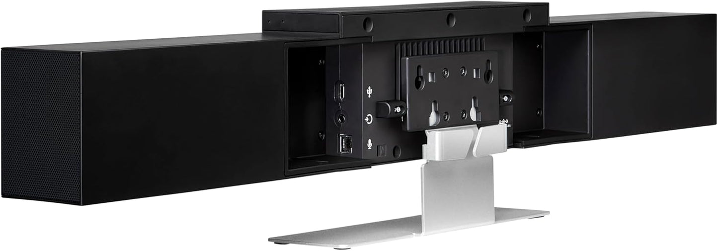Poly Studio 4K USB Video Conference System (Plantronics) - Camera, Microphone, & Speaker Bar for Small & Medium Conference Rooms - Auto Framing & Tracking - Teams/Zoom Certified - Amazon Exclusive