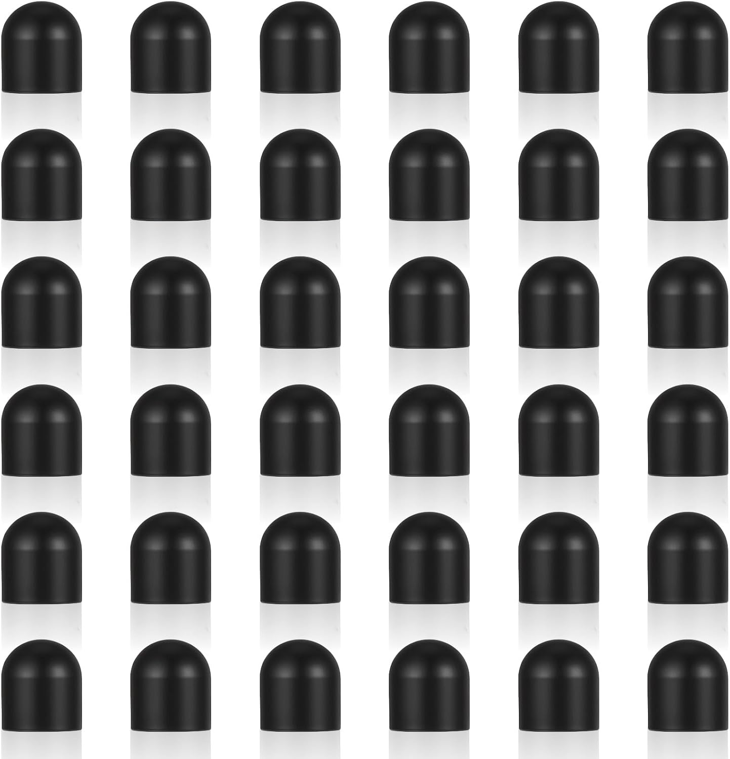 36Pcs Stylus Tips Replacement Tips Only, Soft Rubber Tip, 0.24inch (6mm) Replacement Nibs for Touch Screen Pen, Universal Stylus Ends, No Scratches