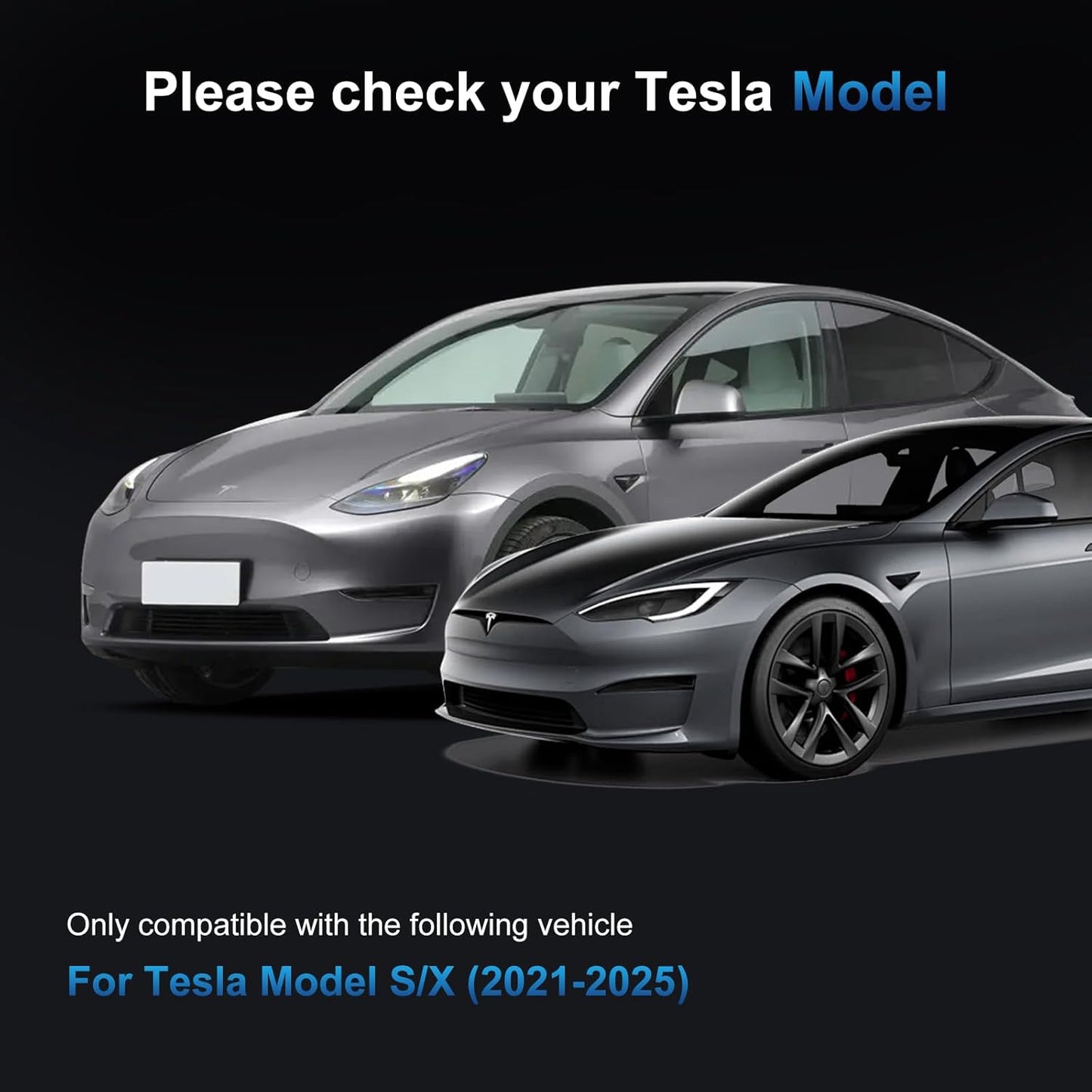 Screen Protectors for Tesla Model X&Model S 2023-2025, Center Console Touch Screen Tempered Glass Protective, Ultra Tough Shockproof Display Protective, Model S/X Accessories with 9H Anti-Fingerprint
