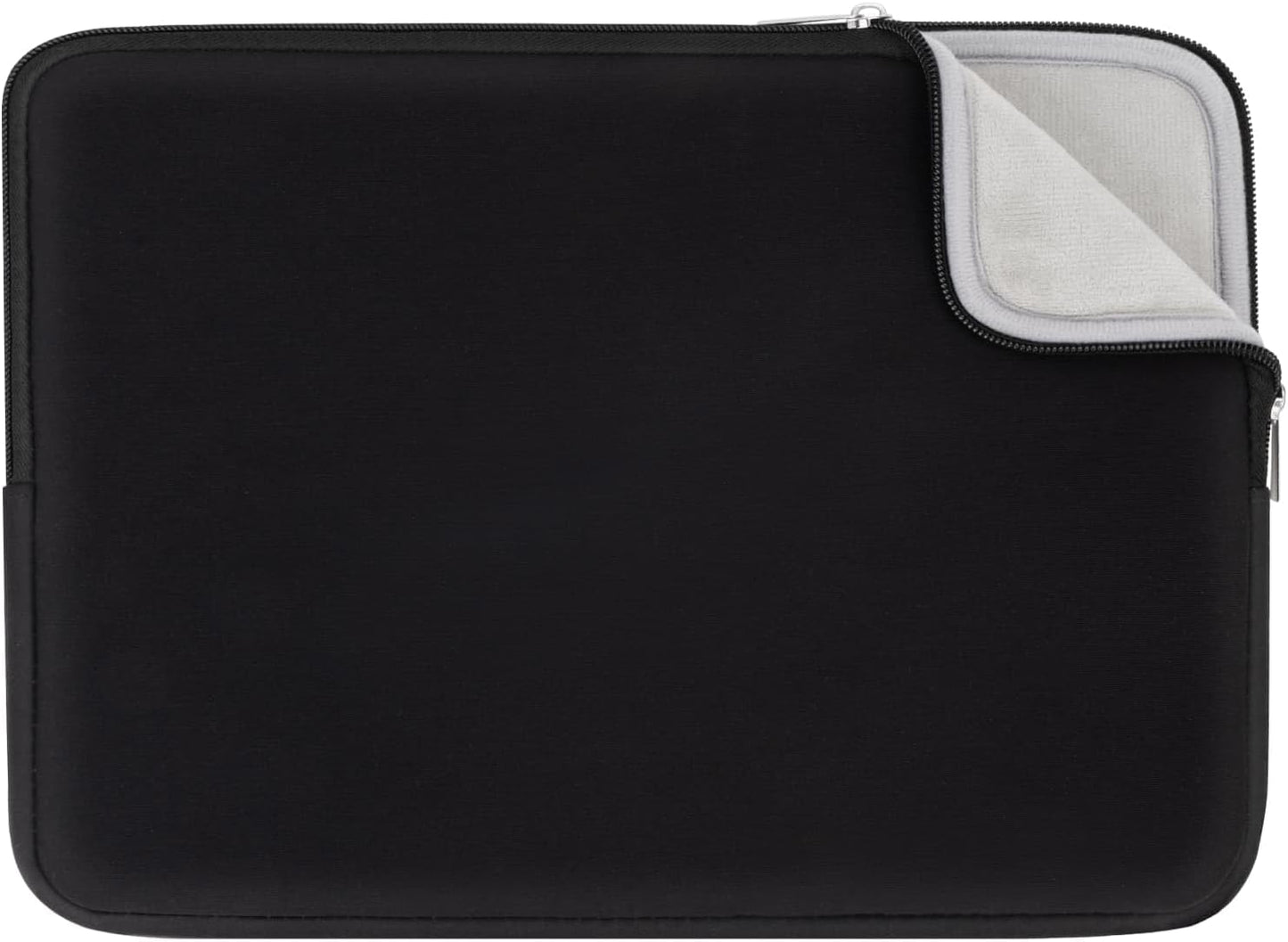 RAINYEAR 11-11.6 Inch Laptop Sleeve Protective Case Soft Lining Carrying Bag Padded Zipper Cover Compatible with 11.6" MacBook Air for 11" Notebook Computer Tablet Chromebook (Black, Upgraded Version)