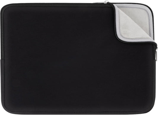 RAINYEAR 11-11.6 Inch Laptop Sleeve Protective Case Soft Lining Carrying Bag Padded Zipper Cover Compatible with 11.6" MacBook Air for 11" Notebook Computer Tablet Chromebook (Black, Upgraded Version)