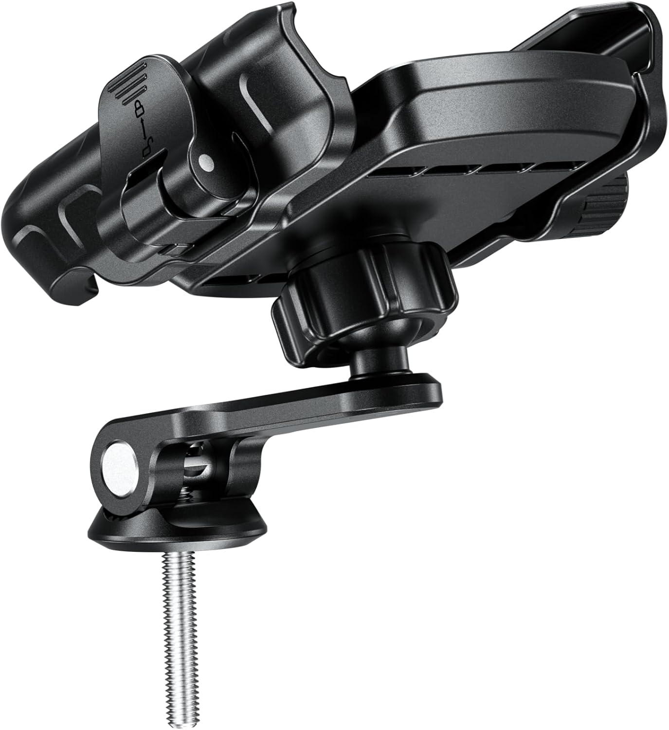 BRCOVAN Bike Fork Stem Phone Mount Holder [Camera Friendly] [1s Lock & Release] Adjustable Bicycle Headset Top Cap Cellphone Cradle with Solid Aluminum Mounting Base Fit 5.4'' - 7.2" Smartphones"