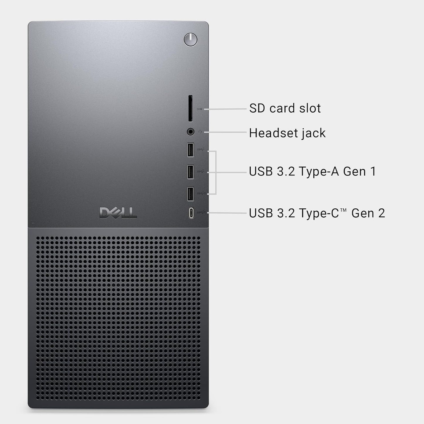 Dell Tower Plus EBT2250 Desktop Computer - Series 2 Intel Core Ultra 9 285 24-Core Processor up to 5.6 GHz, 64GB DDR5 RAM, 4TB NVMe SSD, NVIDIA GeForce RTX 4060 8GB GDDR6, Windows 11 Pro, Graphite