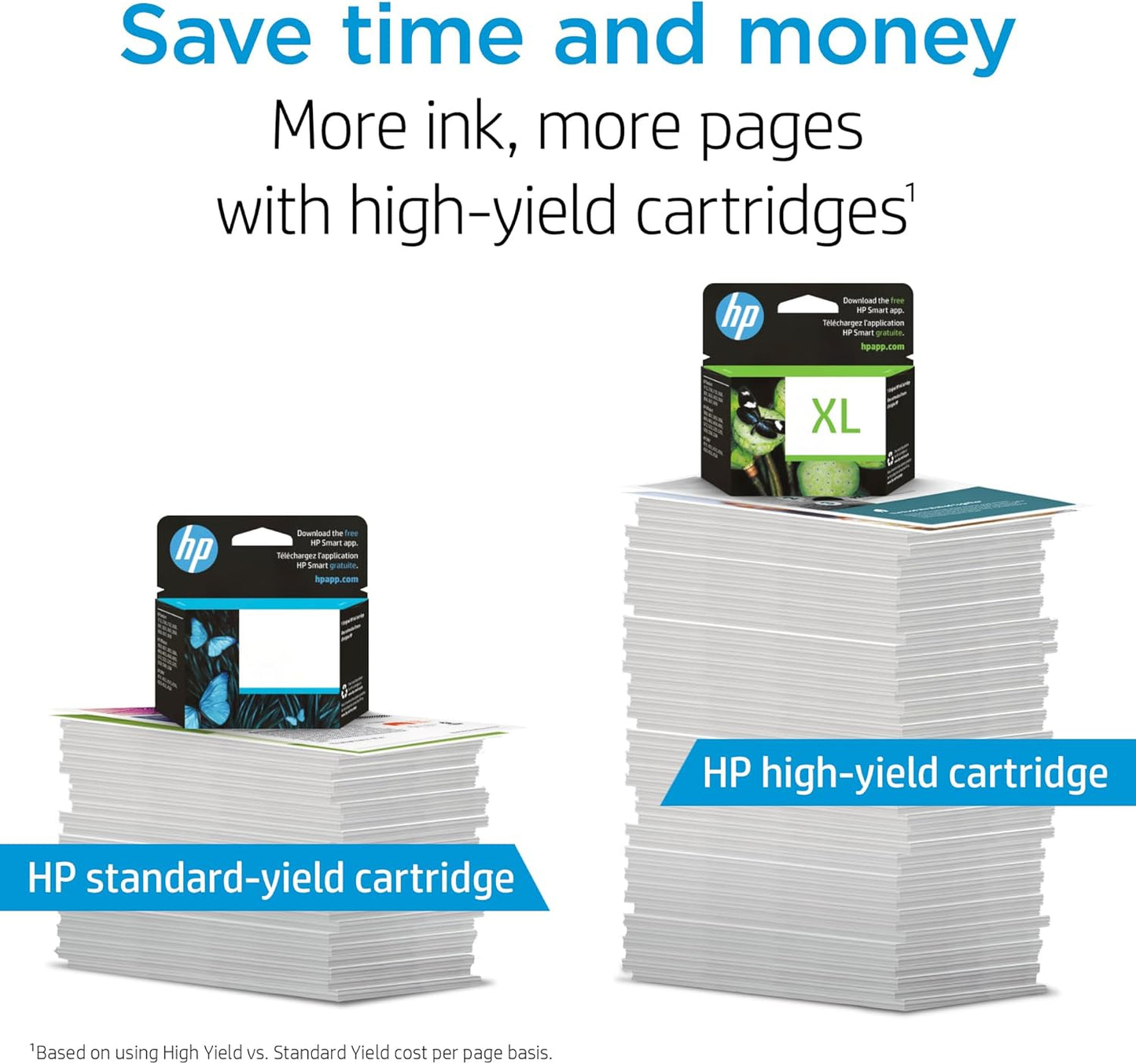 HP 62XL Tri-color High-yield Ink Cartridge | Works with Printer Series: ENVY 5540, 5640, 5660, 7640; OfficeJet 5740, 8040; OfficeJet Mobile 200, 250 | Eligible for Instant Ink | C2P07AN
