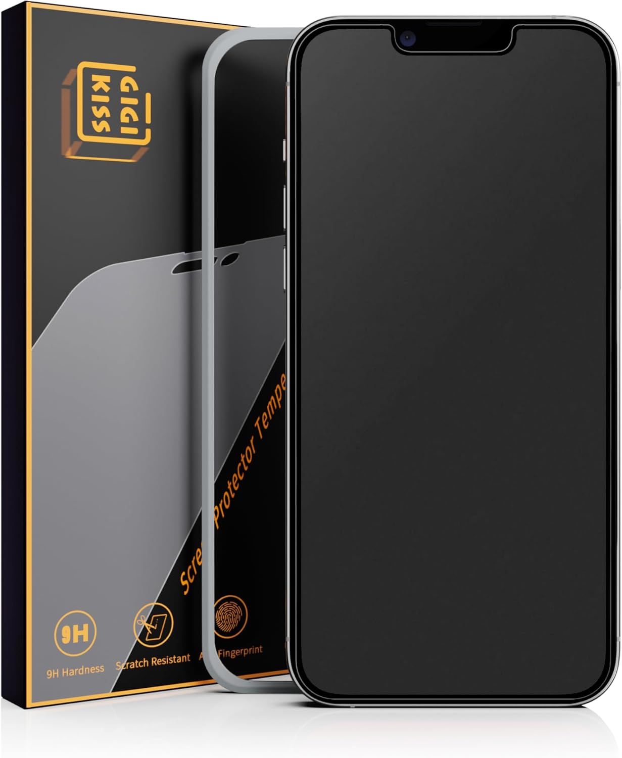 2 Pack Matte Screen Protector for iPhone 12/12 pro -6.1 inch, Anti-Fingerprint & Anti-Glare Screen Protector Tempered Glass Easy Installation