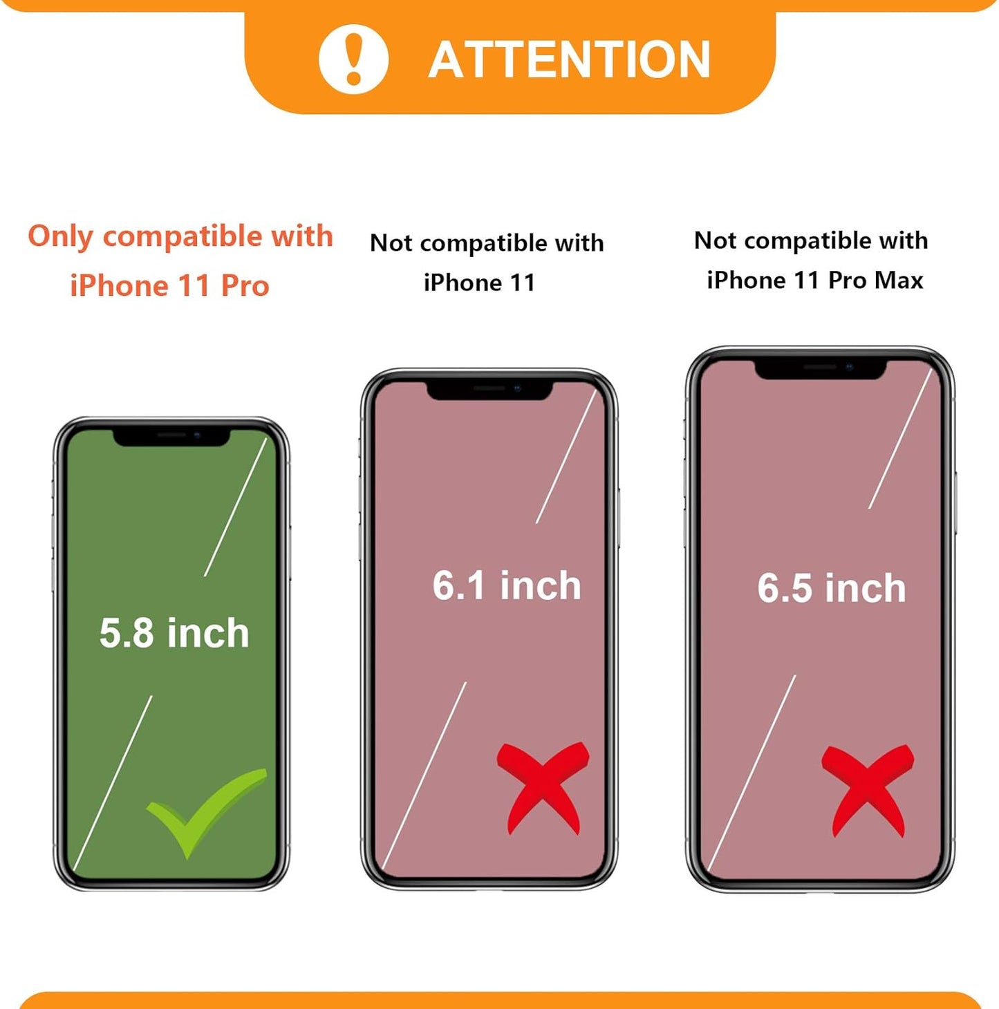 Bocasal Crossbody Wallet Case for iPhone 11 Pro with Card Holder,Zipper Card Slot Protector Shockproof Purse Cover with Removable Cross Body Strap 5.8 Inch(Brown)