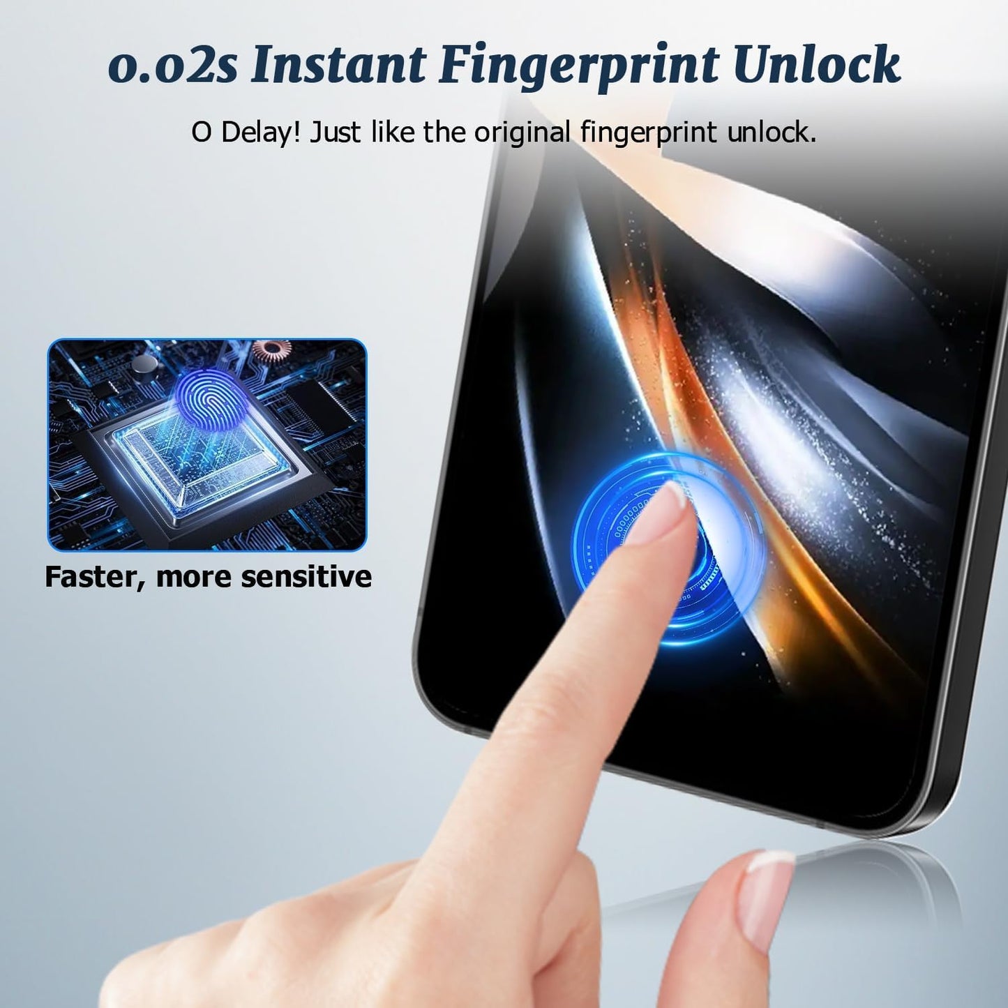 2 Pack Matte Privacy Screen Protector for Samsung Galaxy S24 Plus/S25 Plus,9H Tempered Glass,Anti-Glare,Anti-Spy,Anti-Scratch, Smooth and Responsive Absolute Fingerprint Compatibility Touch Screen