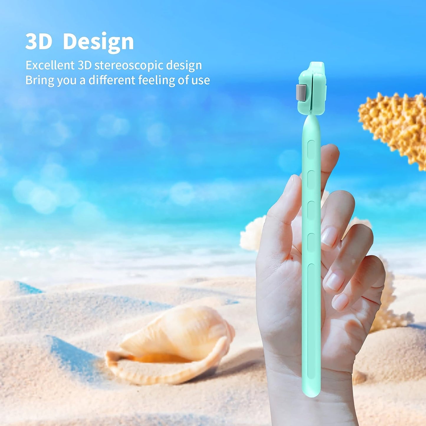wellhouse Waterproof Phone Pouch, Waterproof Phone Case for iPhone 16 15 14 13 12 Pro Max XS Samsung, IPX8 3D Cellphone Dry Bag Beach Essentials (1 Pack - Crystal Green7.0, 7 inch)