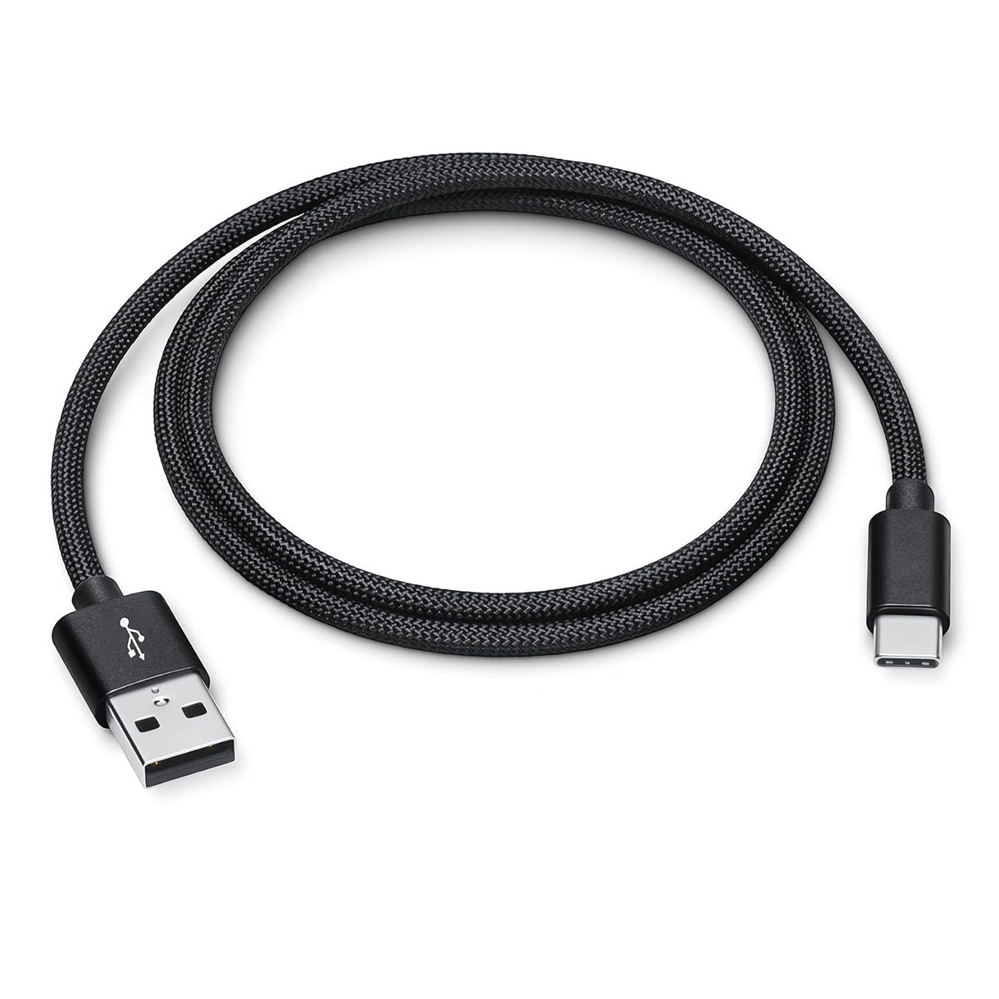 Woven Car CarPlay USB-C Cable for iPhone 16 Charger MFi-Certified USB-C to USB-A Cable Cord Fast Charging for Apple iPhone 16 Pro Max/16 Pro/15 Pro Max/16 Plus/15Plus, iPad Air 13-in M2 (3.3ft, Black)