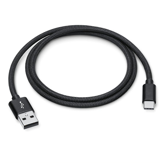 Woven Car CarPlay USB-C Cable for iPhone 16 Charger MFi-Certified USB-C to USB-A Cable Cord Fast Charging for Apple iPhone 16 Pro Max/16 Pro/15 Pro Max/16 Plus/15Plus, iPad Air 13-in M2 (3.3ft, Black)