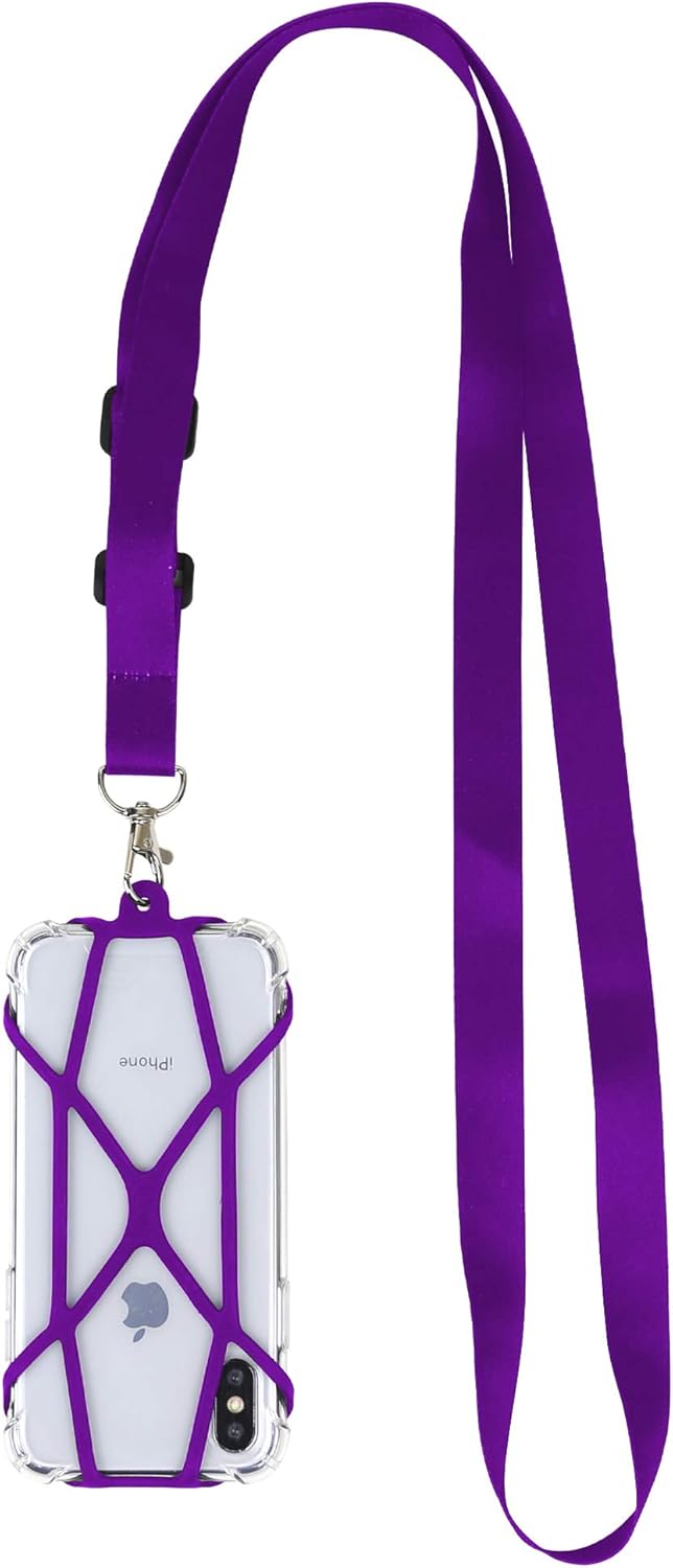 Gear Beast Universal Crossbody Cell Phone Lanyard Compatible with iPhone, Galaxy & Most Smartphones, Phone Case Holder & Cross Body Strap