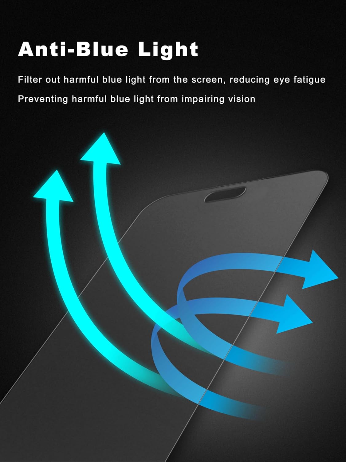 2 Pack for iPhone 16 Pro Matte Screen Protector 6.3 inch, Anti Fingerprint Anti Glare Screen Protector Tempered Glass Easy Installation