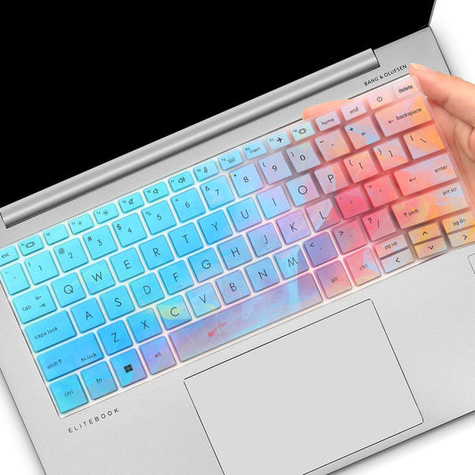 Colorful Keyboard Cover for HP EliteBook 830 835 840 845 1040 G9 G10 2024 2023 2022 13.3 14 inch Laptop Accessories Keyboard Protective Skin (Not fit The 830/840/845/1040 G11 G8 G7 G6 G5 G4 G3)