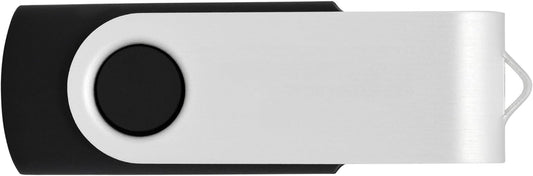 10 Pack 64GB USB Flash Drives 64GB Flash Drive USB Memory Stick USB2.0-Black