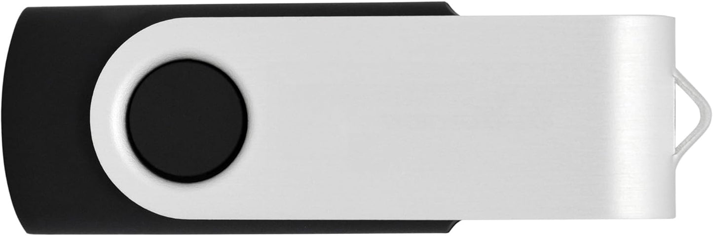10pcs 8GB USB Flash Drive 8G Black USB 2.0 Flash Memory Stick Thumb Stick