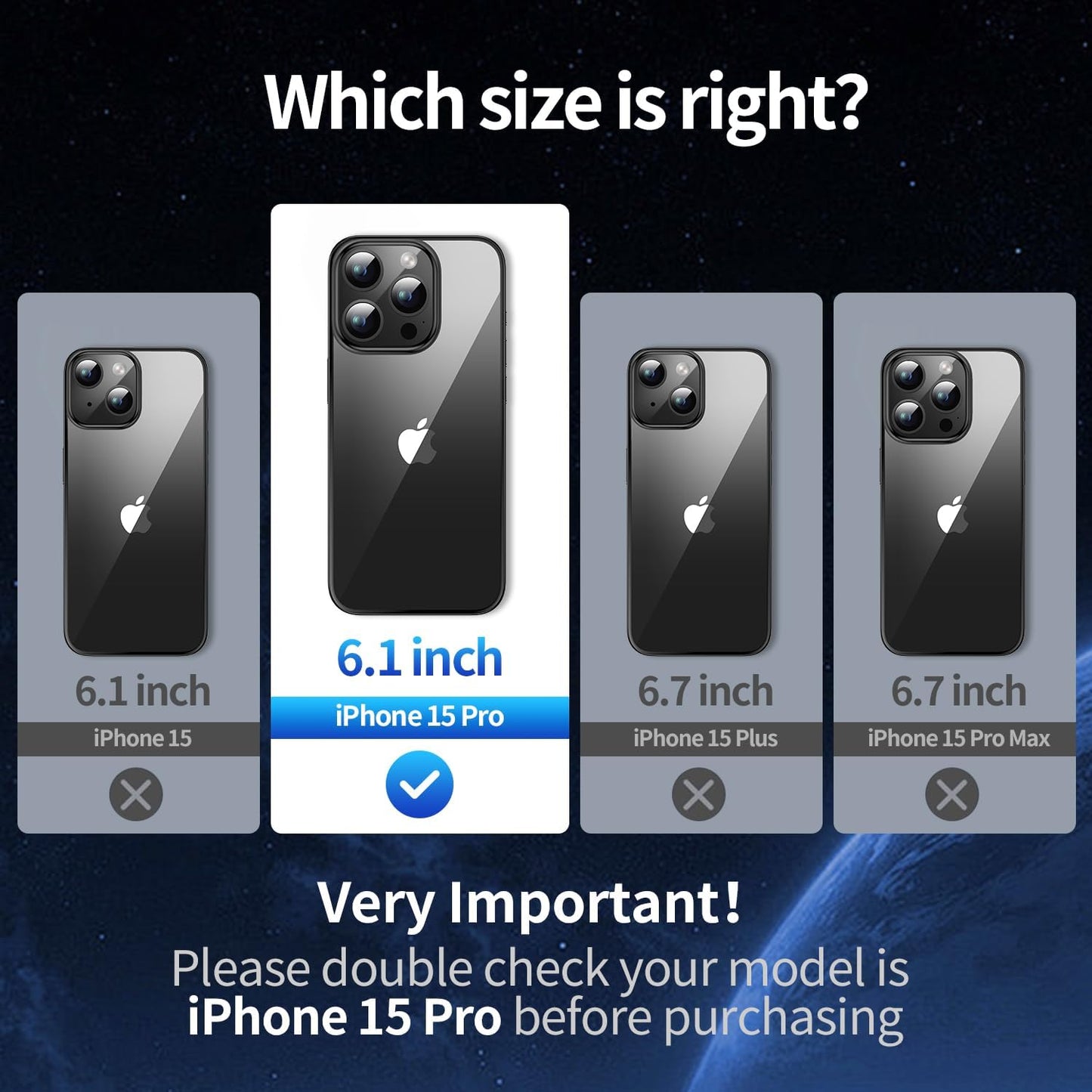 Camera Stand Case for iPhone 15 Pro, [Compatible with MagSafe] [Lens Cover] 2024 Version Military Grade Protective Soft Case for iPhone 15 Pro 6.1 inch Men Women, Black