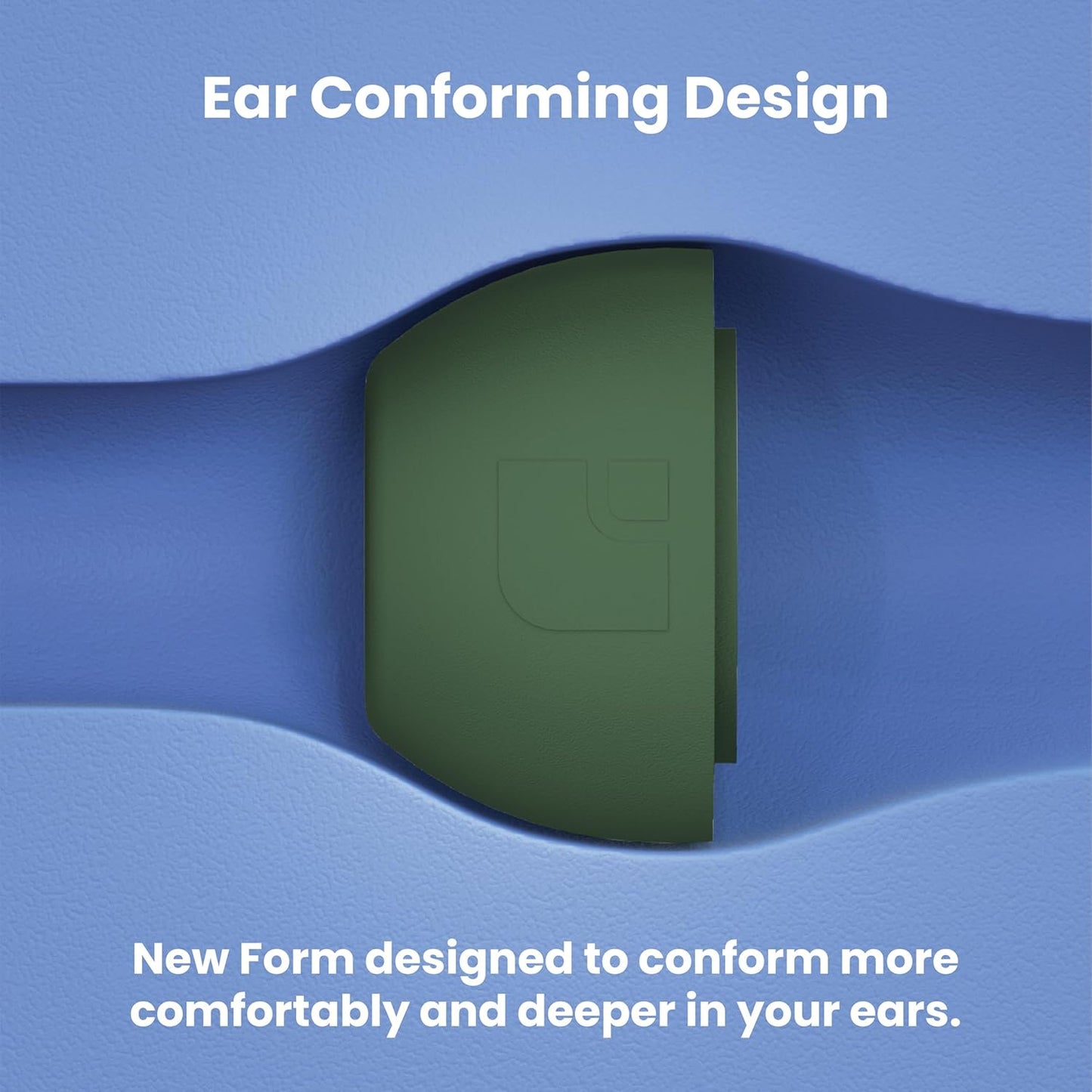 Foam Masters Ultra-Premium Memory Foam Ear Tips for AirPods Pro 1st & 2nd Gen | 3 Pairs | Black Magic Ver 6.0 | Secure | Comfort | Better Noise Cancel | Replacement Buds – Forest Green, Small