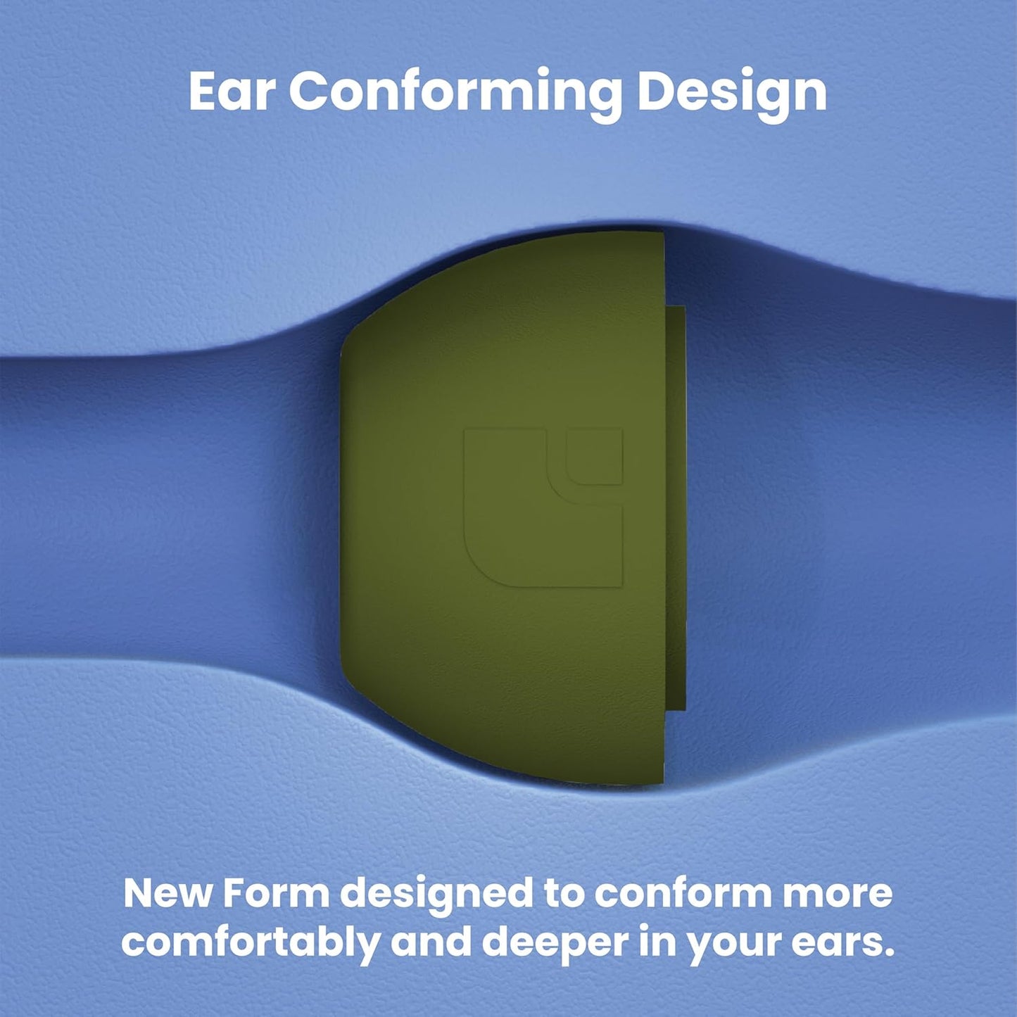 Foam Masters Ultra-Premium Memory Foam Ear Tips for AirPods Pro 1st & 2nd Gen | 3 Pairs | Black Magic Ver 6.0 | Secure | Comfort | Better Noise Cancel | Replacement Buds – OD Green, Assorted S/M/L