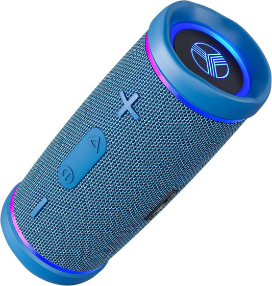 TREBLAB HD77 - Portable Bluetooth Speaker - Powerful 360° Sound, 30W Audio with Impactful Bass, 20H Battery, IPX6 Waterproof, Shockproof, TWS Stereo, Speaker Bluetooth Wireless for Outdoor, Beach Pool